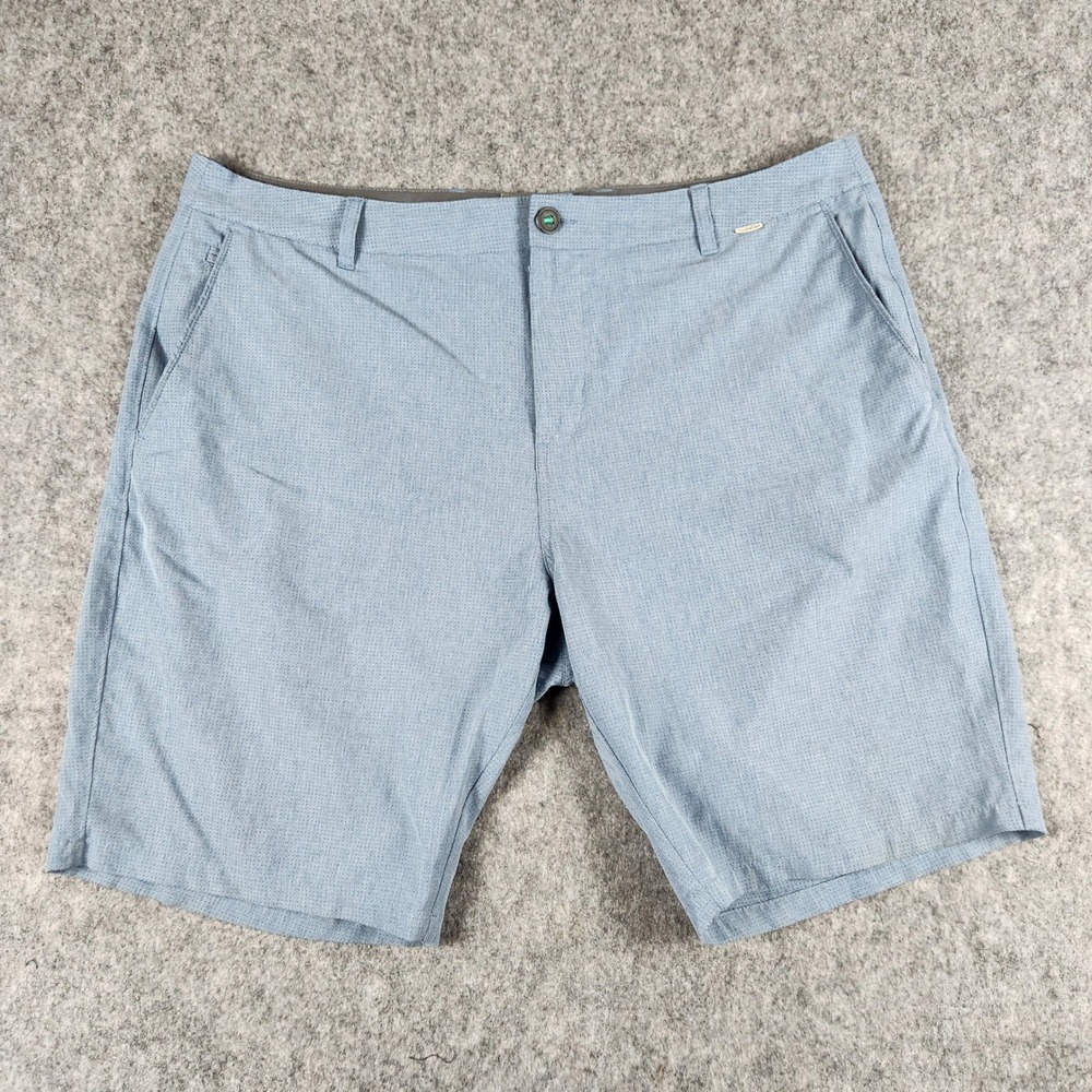 Linksoul Boardwalker AC Shorts Men 38 Blue Golf Performance Stretch Breathable